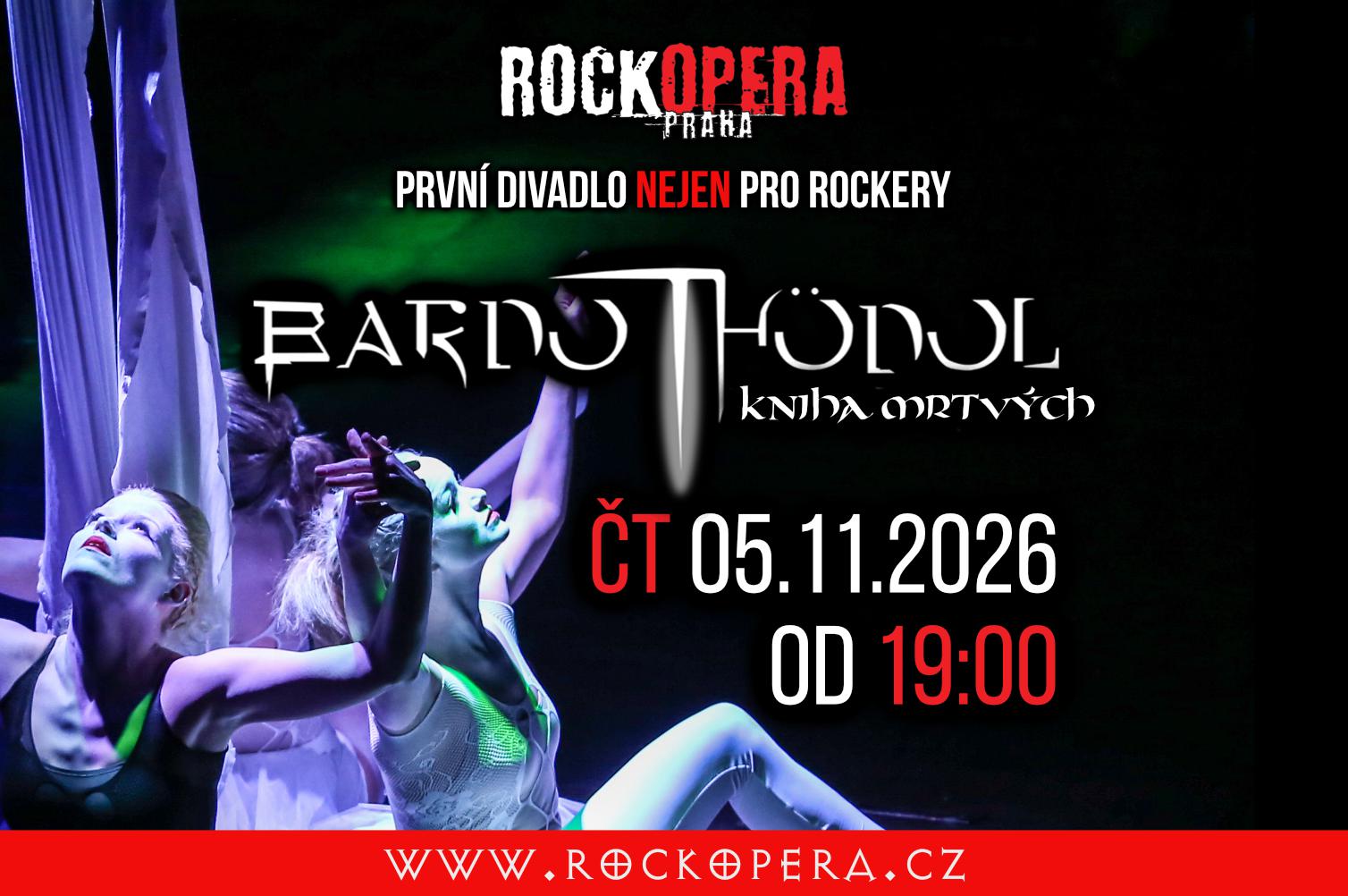 Kniha mrtvých | RockOpera Praha