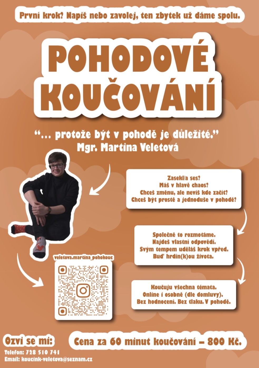 Mgr. Veletová Martina - pohodové koučování foto 2
