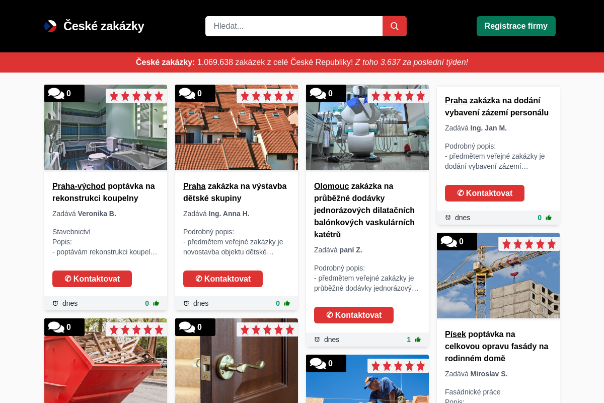 České zakázky