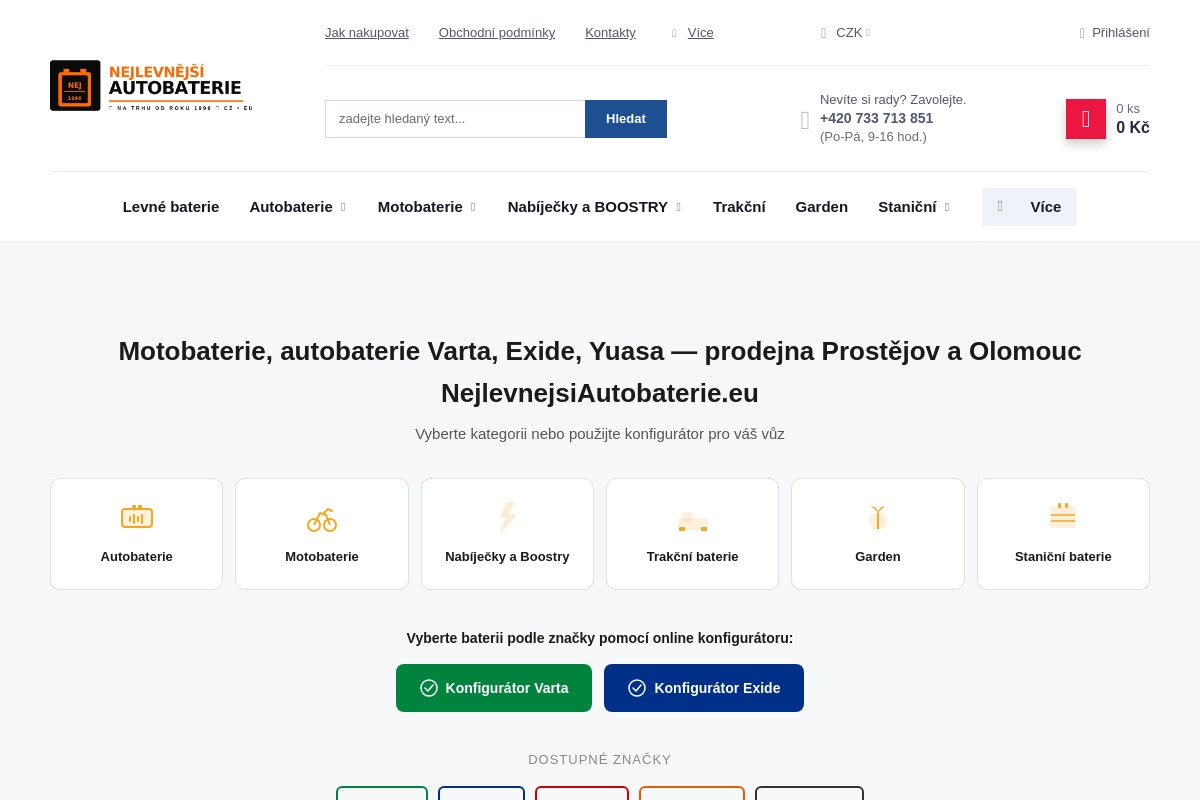 Nejlevnejsiautobaterie.eu