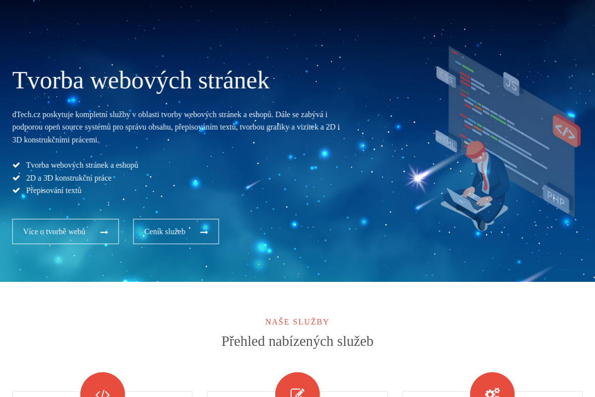 dTech.cz - tvorba webových stránek