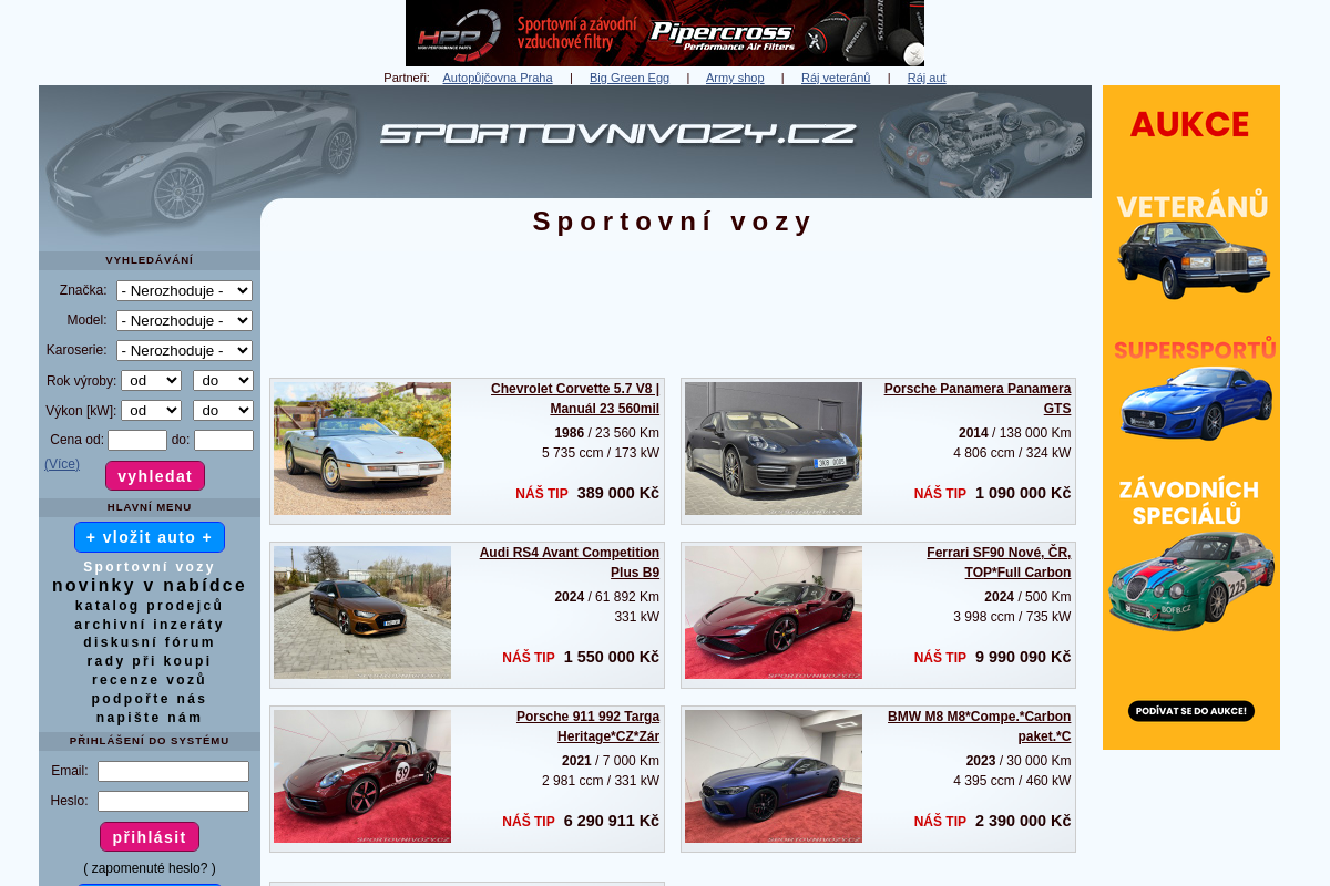Sportovnívozy.cz