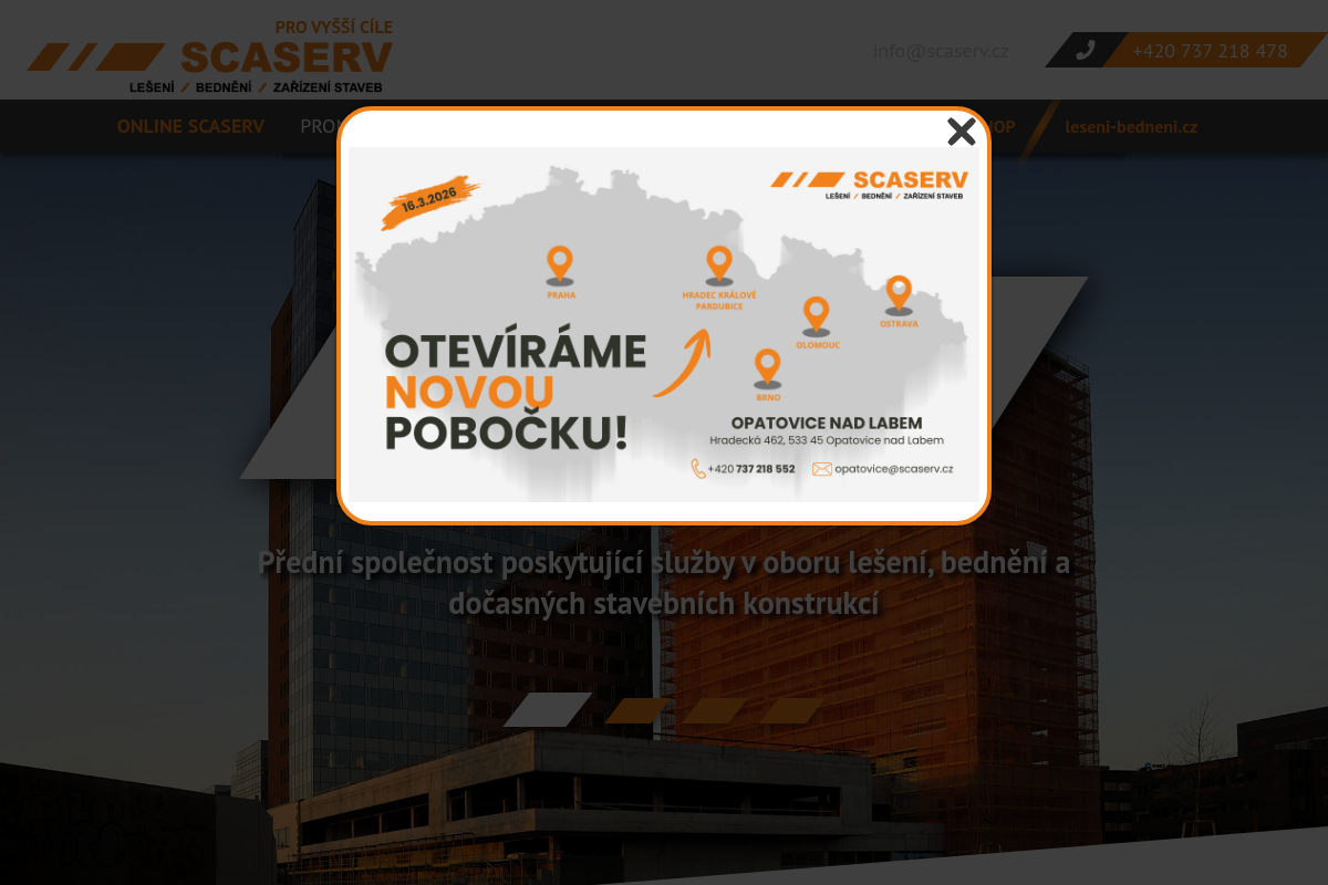 SCASERV a.s.
