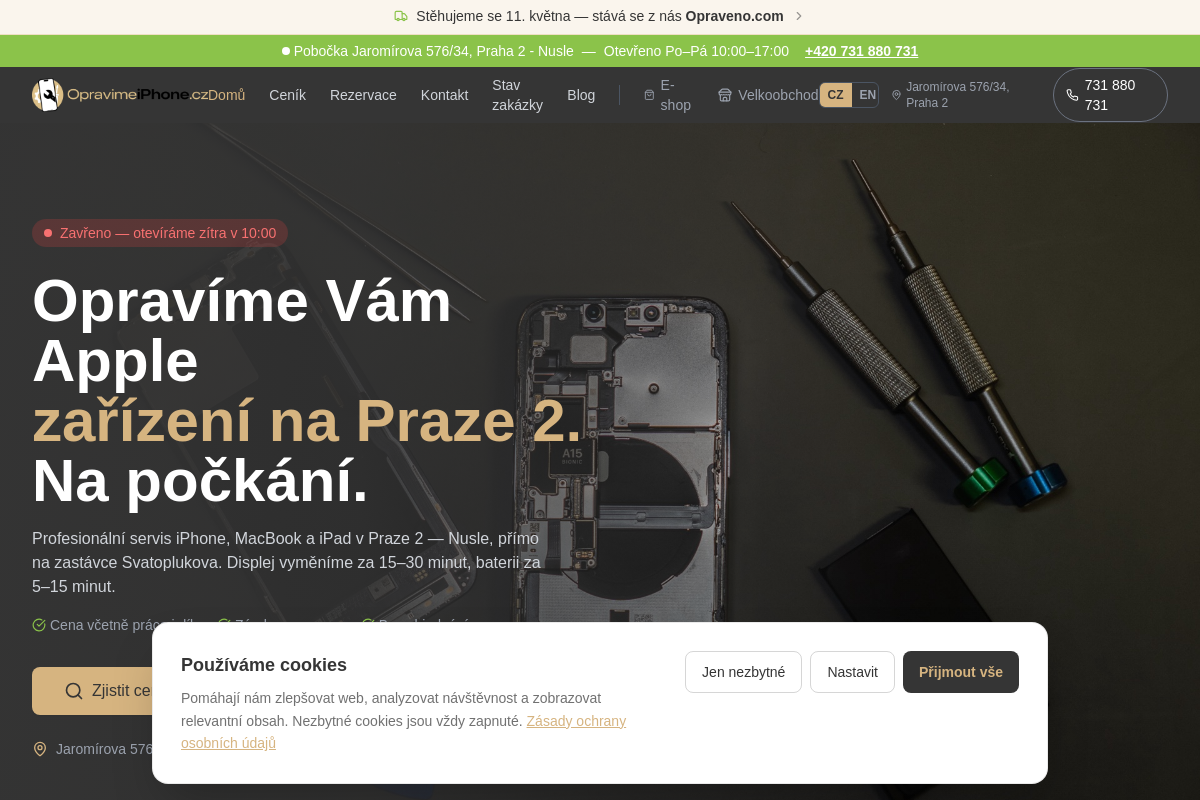 Rozbitý iPhone.cz