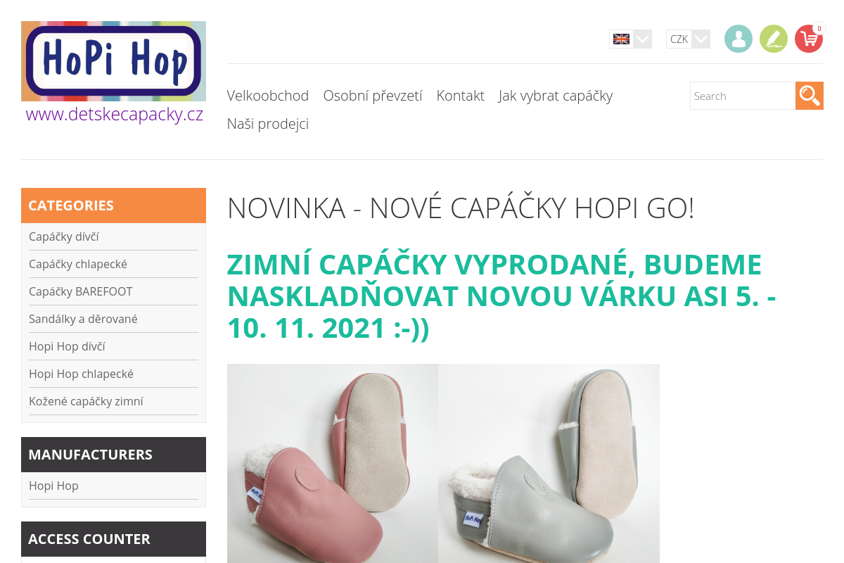 Detskecapacky.cz