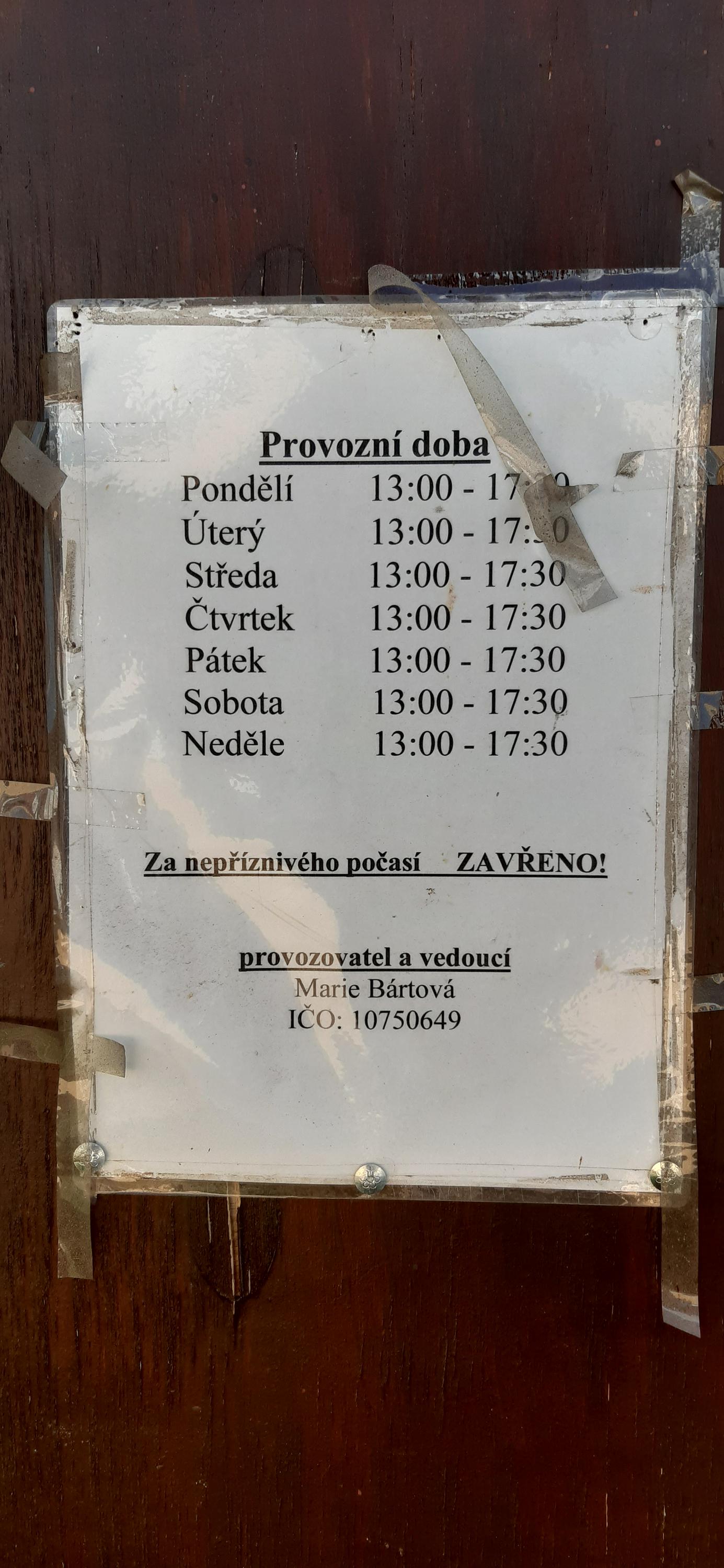 Zmrzlinový stánek Nábřeží foto 1