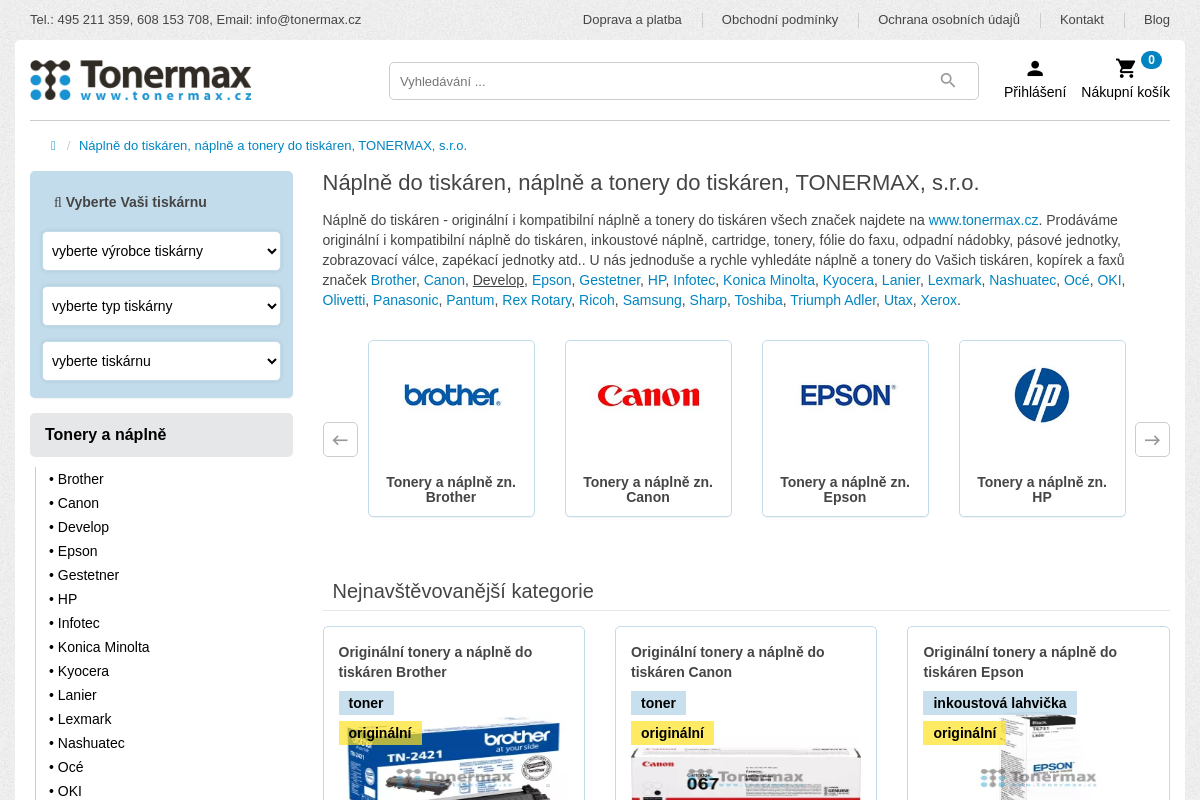TONERMAX, s.r.o.