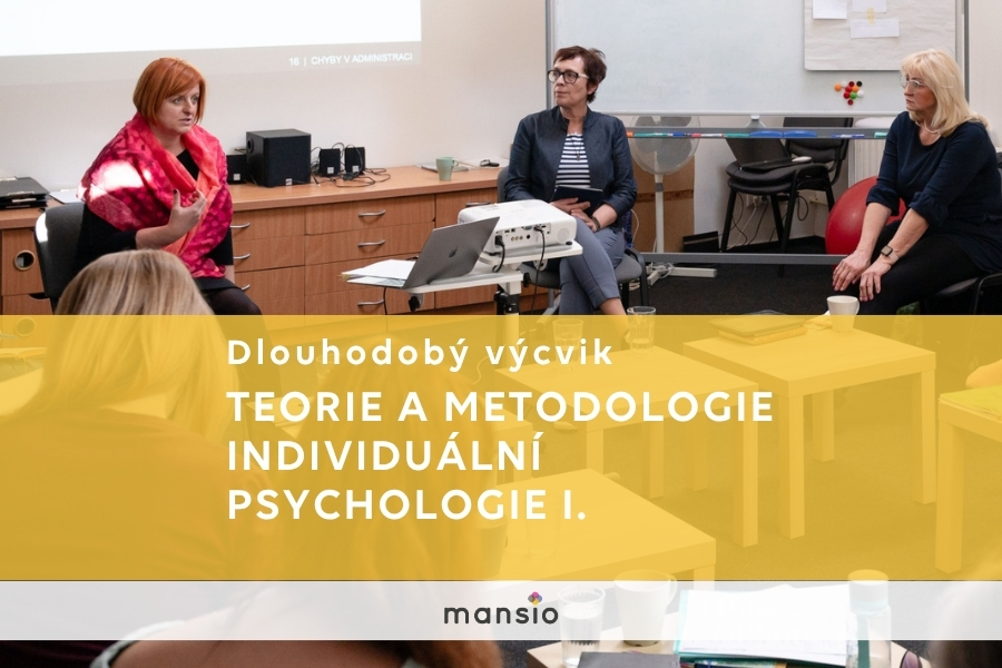 Teorie a metodologie individuální psychologie I.