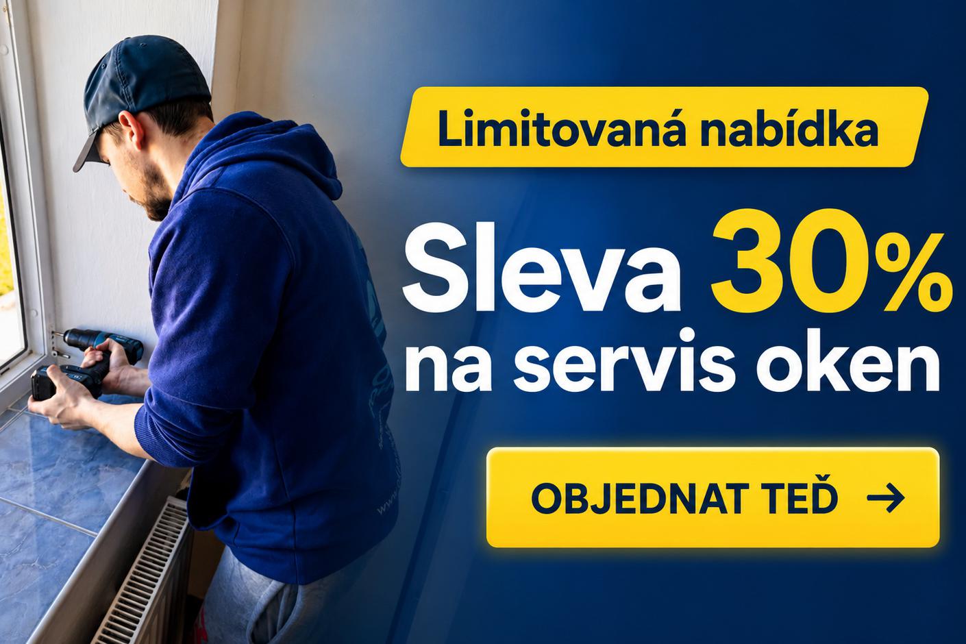 Letní akce na servis oken!