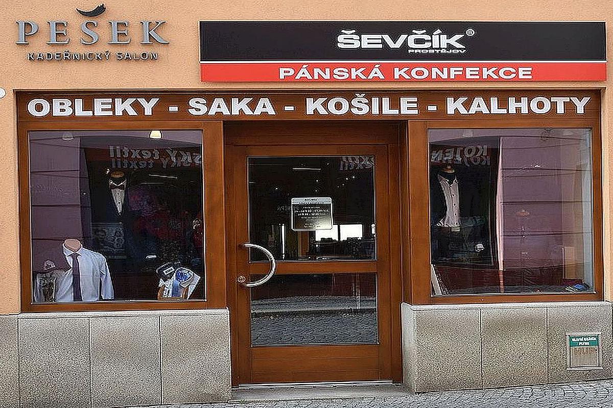 ŠEVČÍK – pánská konfekce