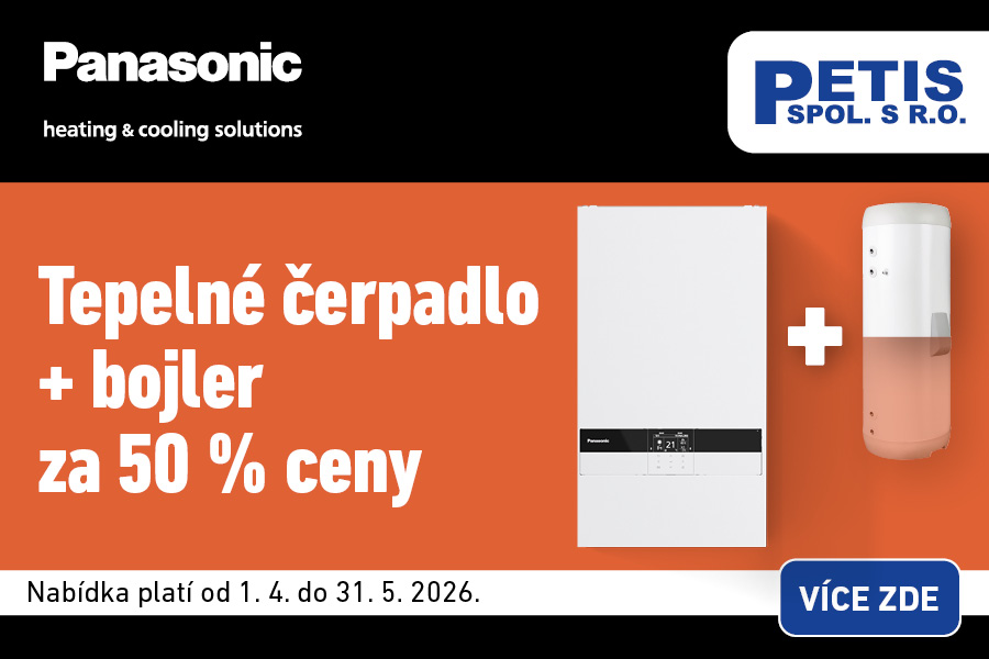 Akce - bojler k tepelnému čerpadlu za 50% ceny