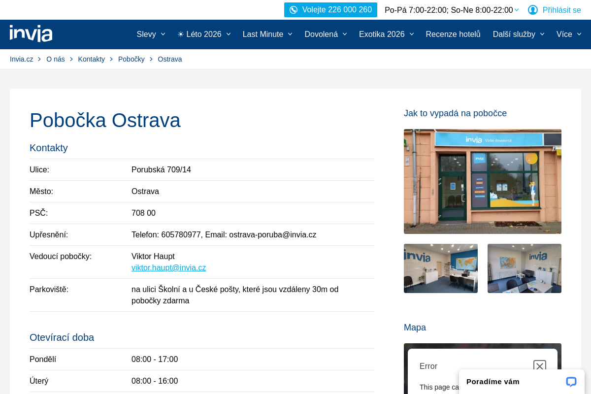 Invia - cestovní agentura