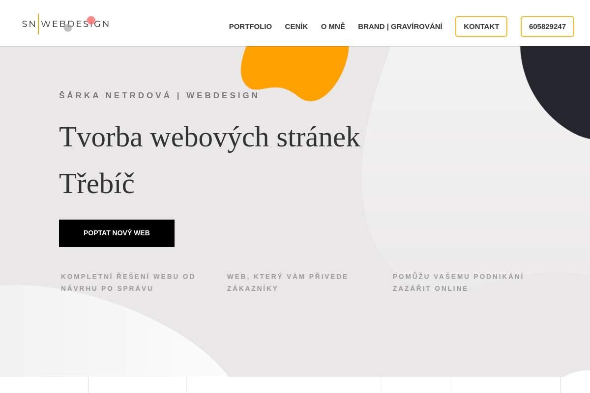 Šárka Netrdová | Webdesign