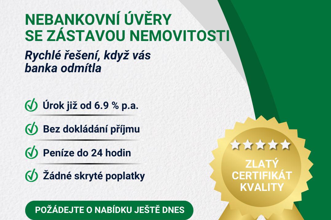 Nebankovní půjčky se zástavou nemovitosti