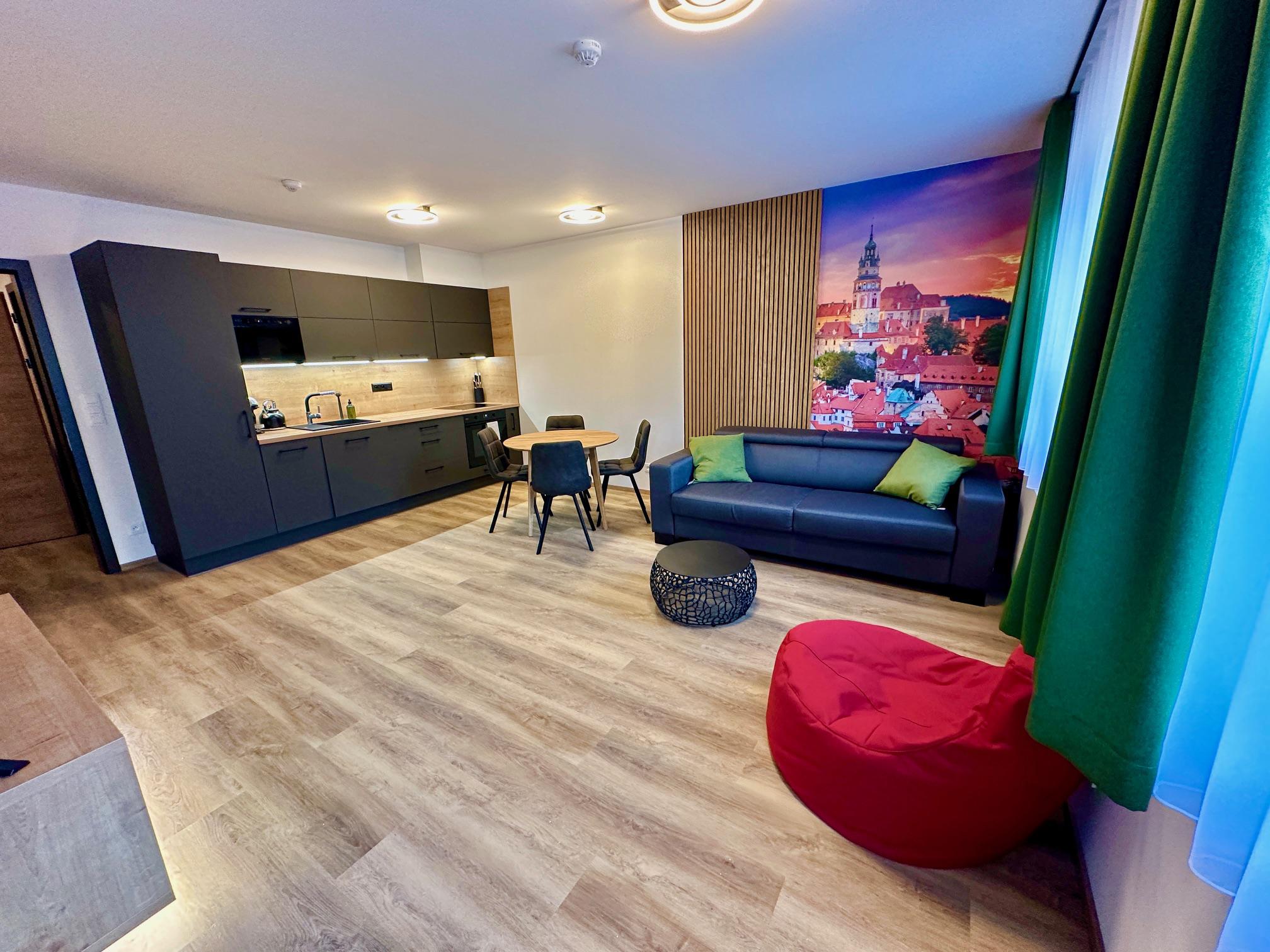 Luxusní Apartmány Krumlovský Vltavín foto 2