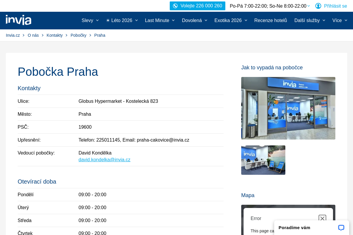 Invia - cestovní agentura