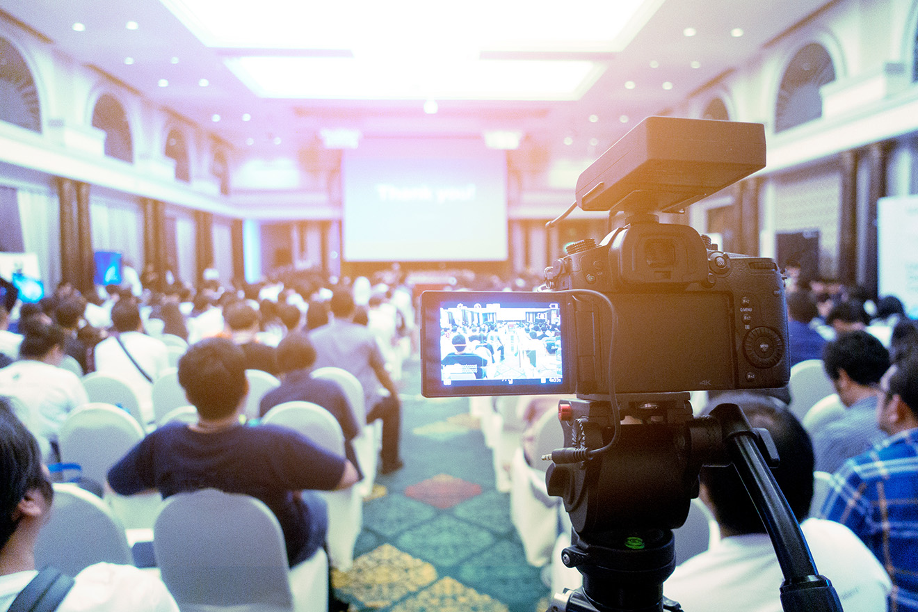 Videozáznam konferencí, školení a firemních akcí
