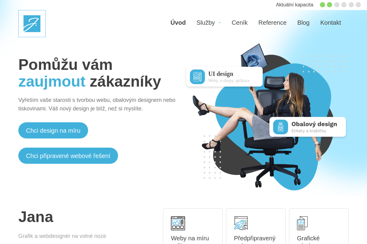 Jana Jonášová - navrhywebu.cz