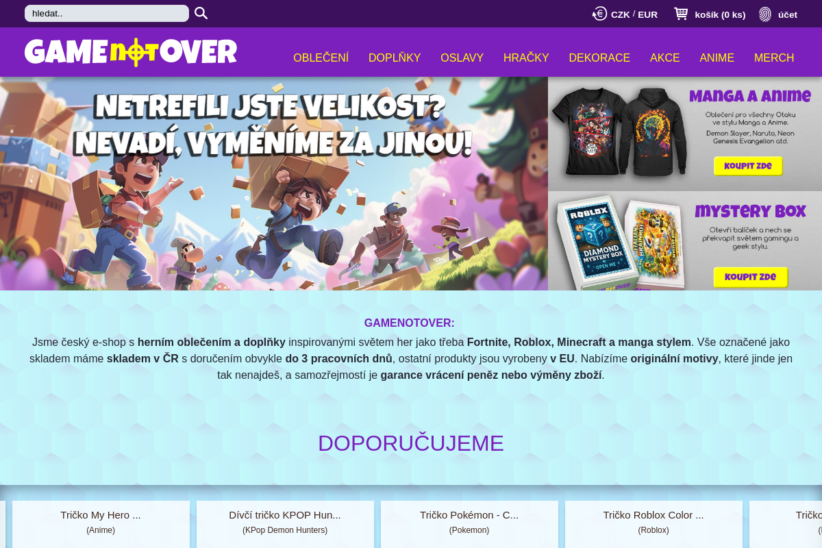 Gamenotover.cz