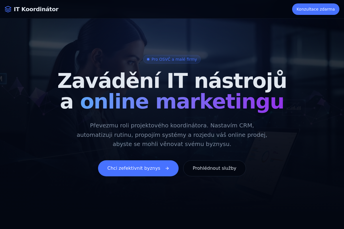 Online marketing Jan Vašíček