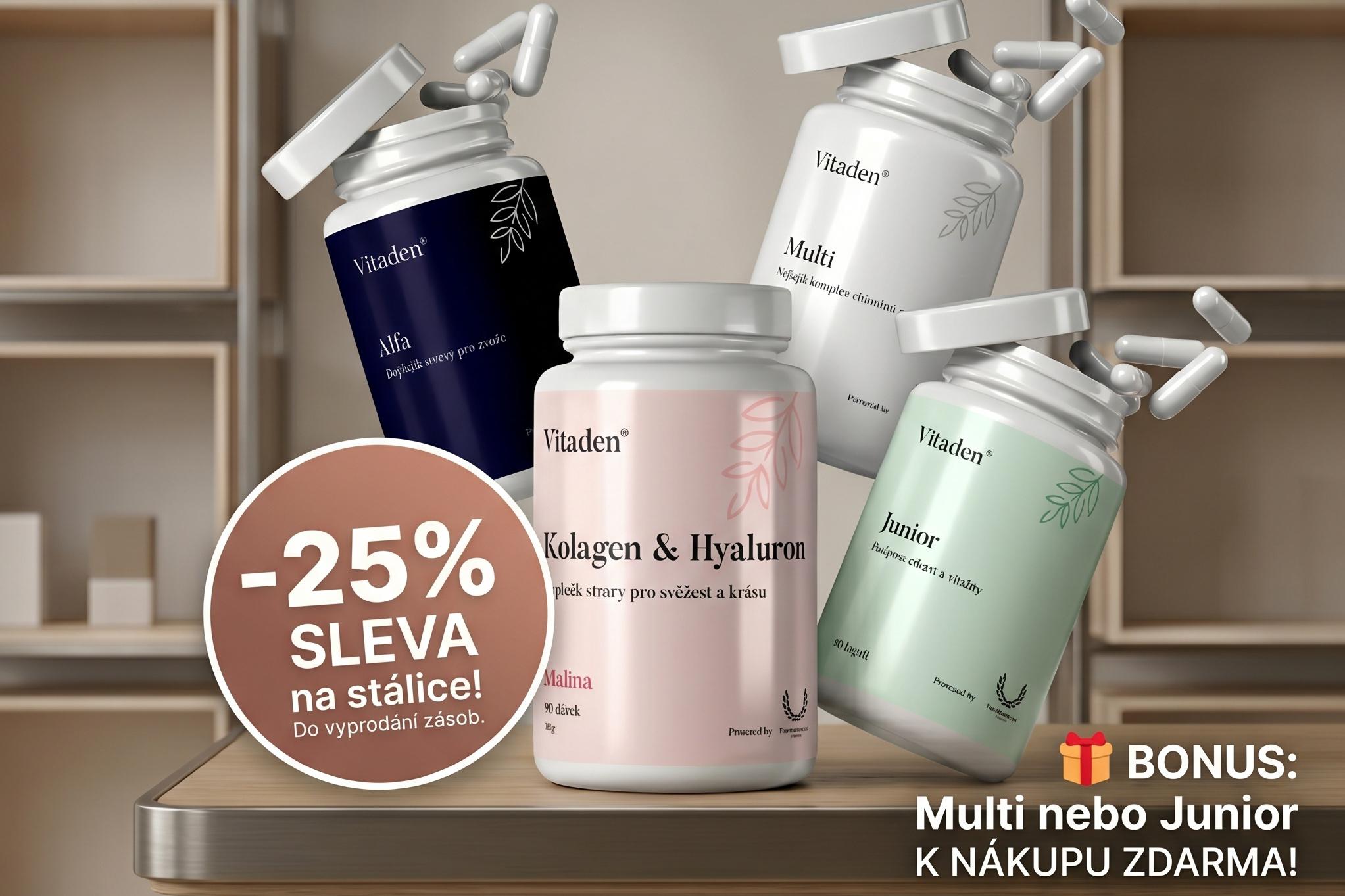 Květnová obměna: -25 % na vše!