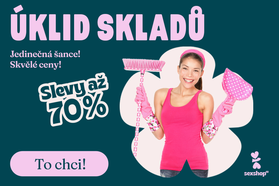 Úklid skladů. Slevy až 70 %