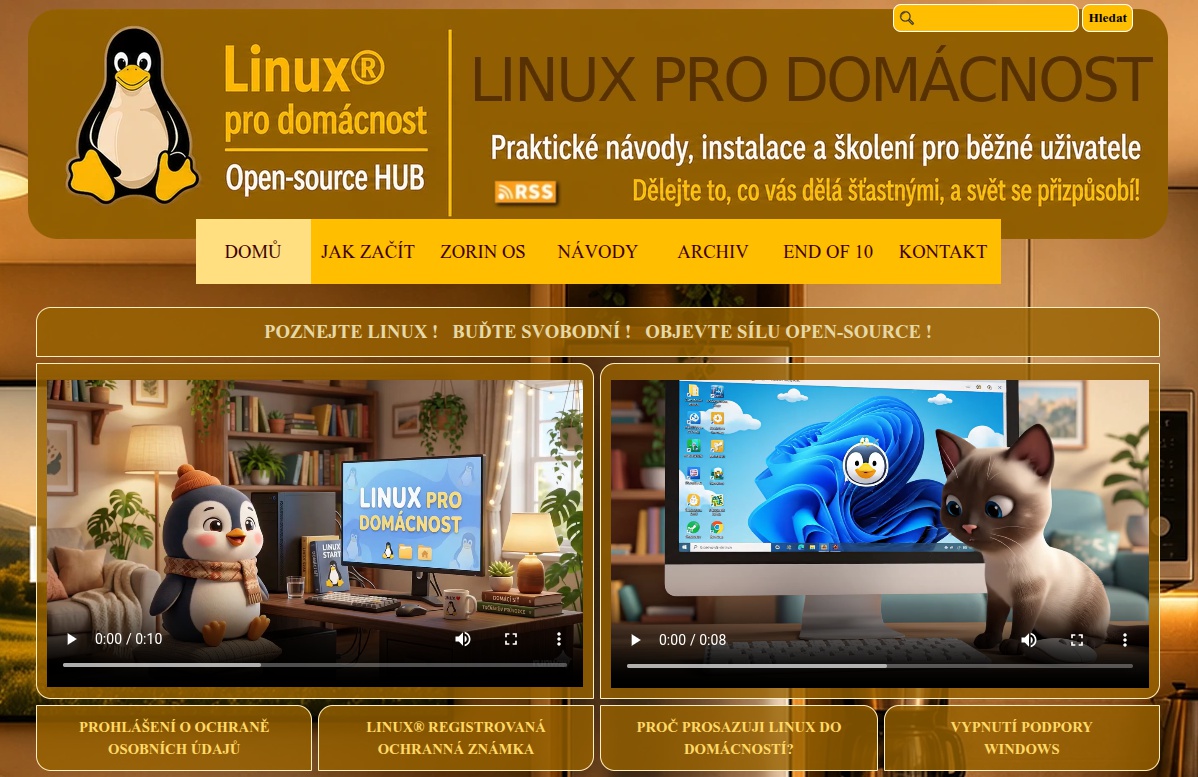 LINUX PRO DOMÁCNOST - vzdělávací HUB foto 1