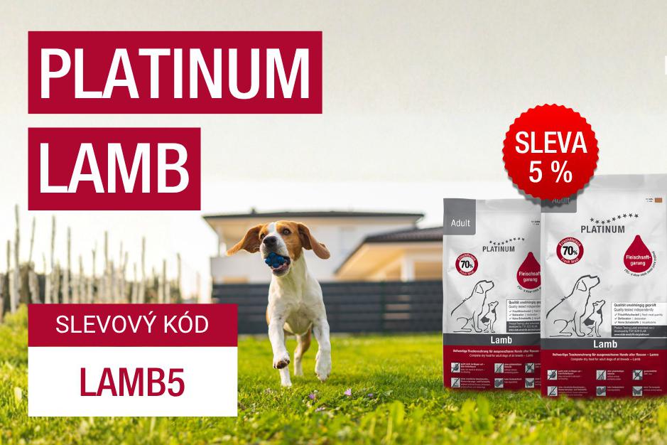 Produkt měsíce: Krmivo PLATINUM LAMB