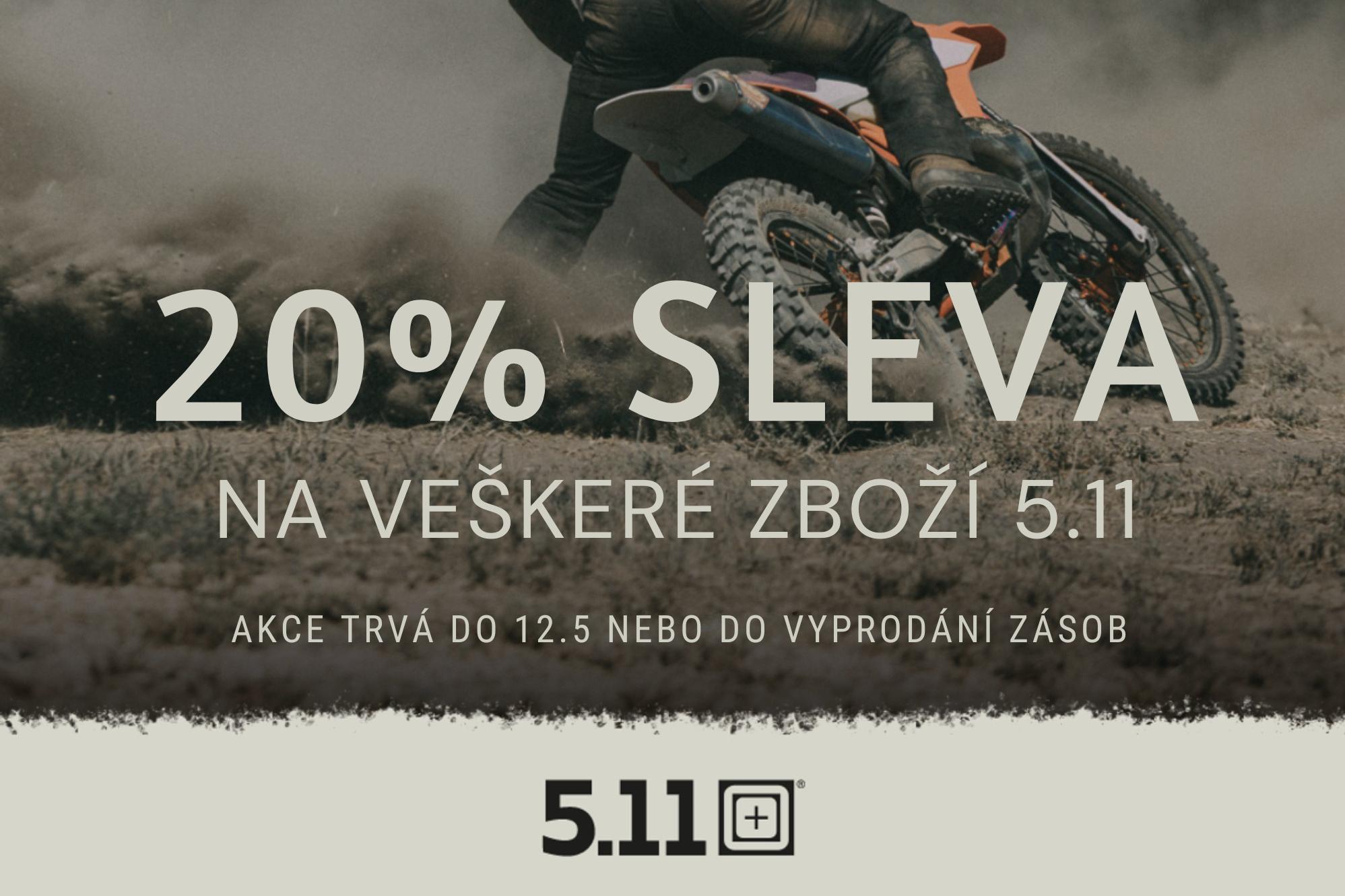Sleva 20% - 5.11 days