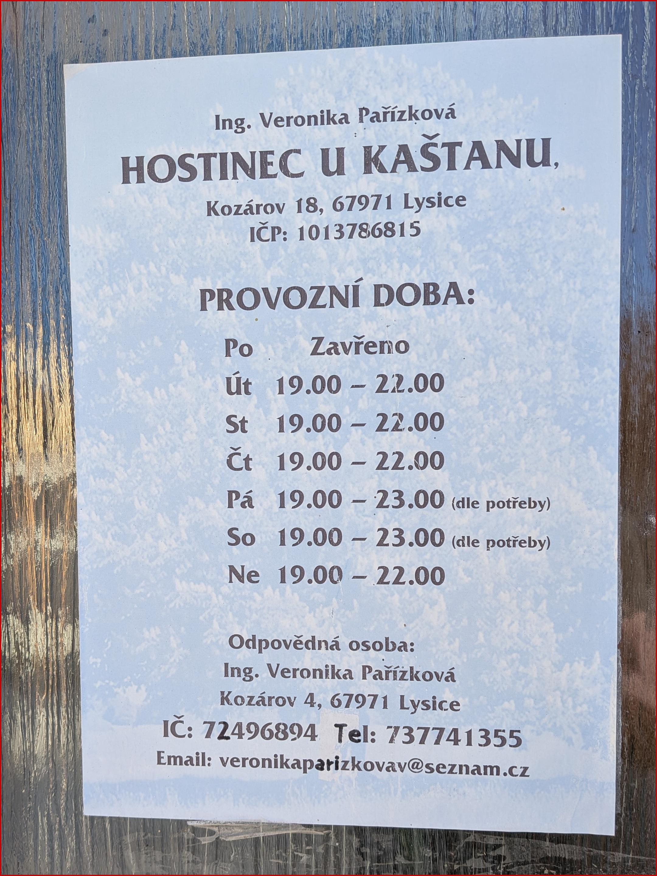 Obecní hospoda Kozárov foto 2