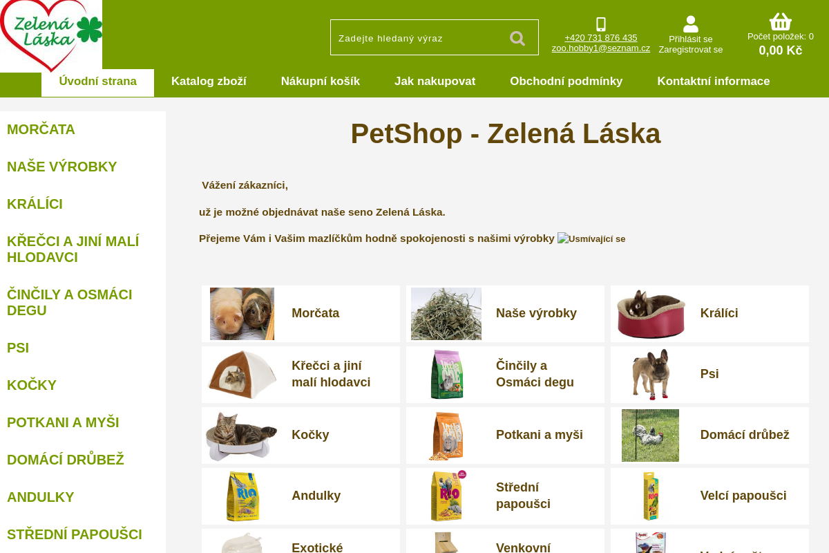 ZOO Hobby - Chovatelské potřeby