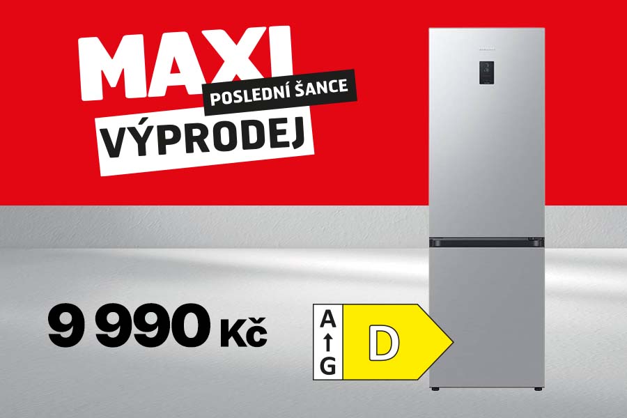 Lednice Samsung se slevou v MAXI výprodeji
