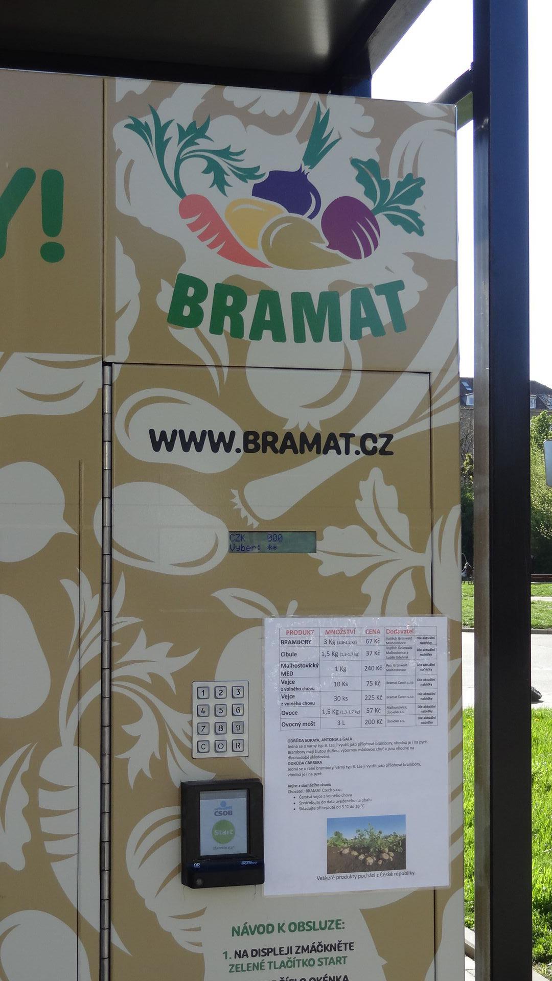 Bramat - automat na zeleninu foto 2