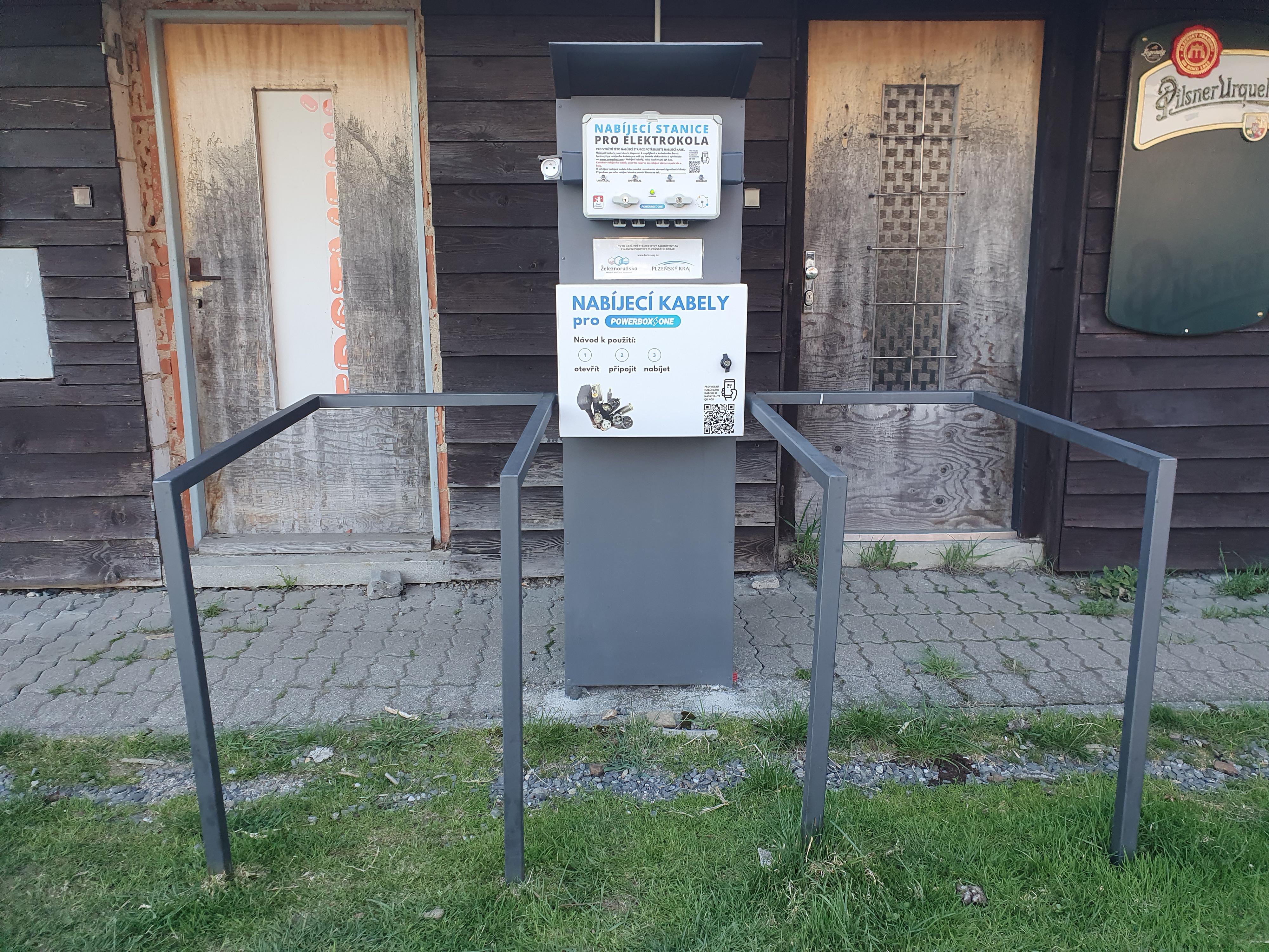 Nabíjecí stanice pro elektrokola Pancíř