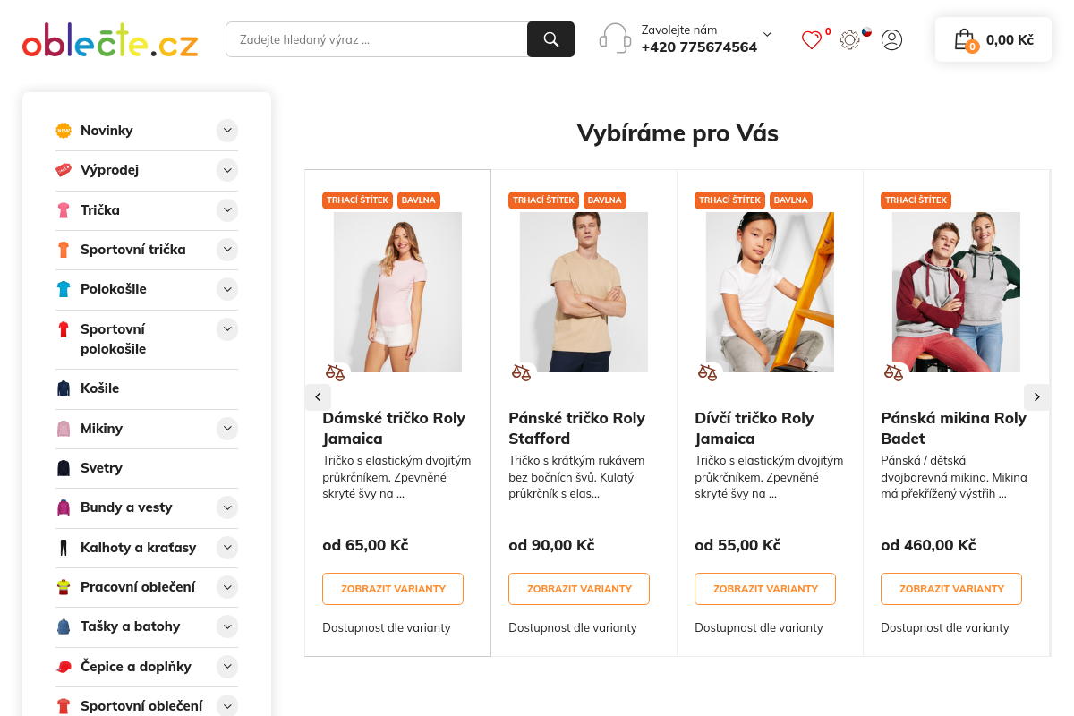 Oblecte.cz