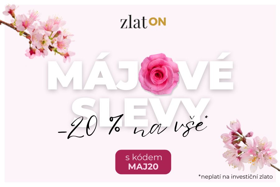Májové slevy 20% na vše