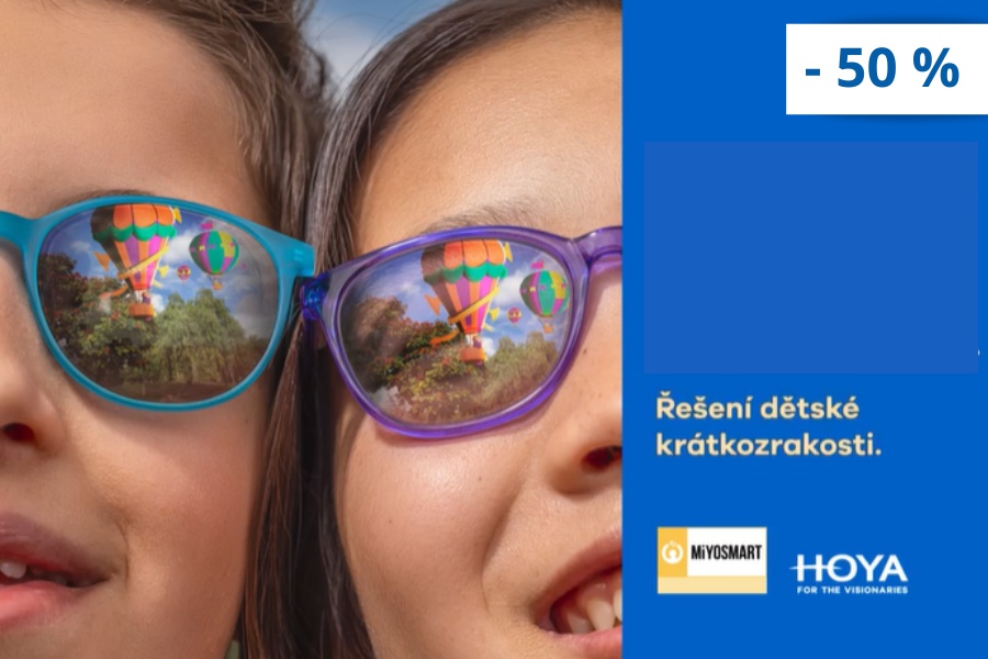 Sleva 50 % na druhý pár MiYOSMART