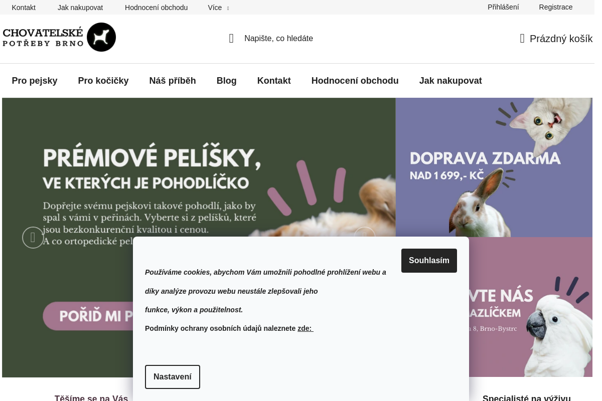 Chovatelské potřeby Brno