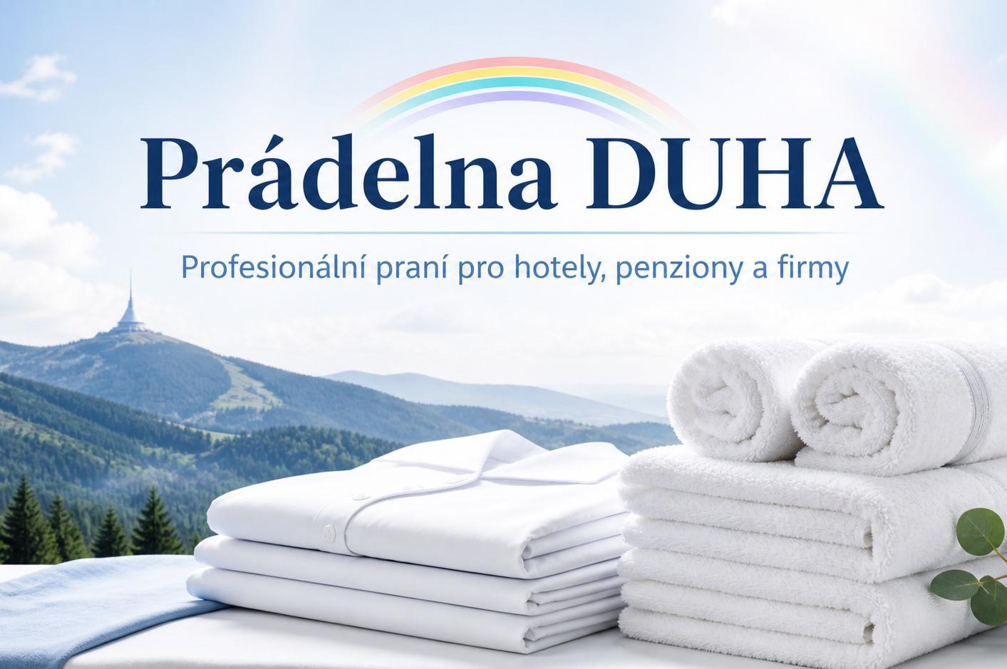 Prádelna DUHA prádelna pro hotelové prádlo