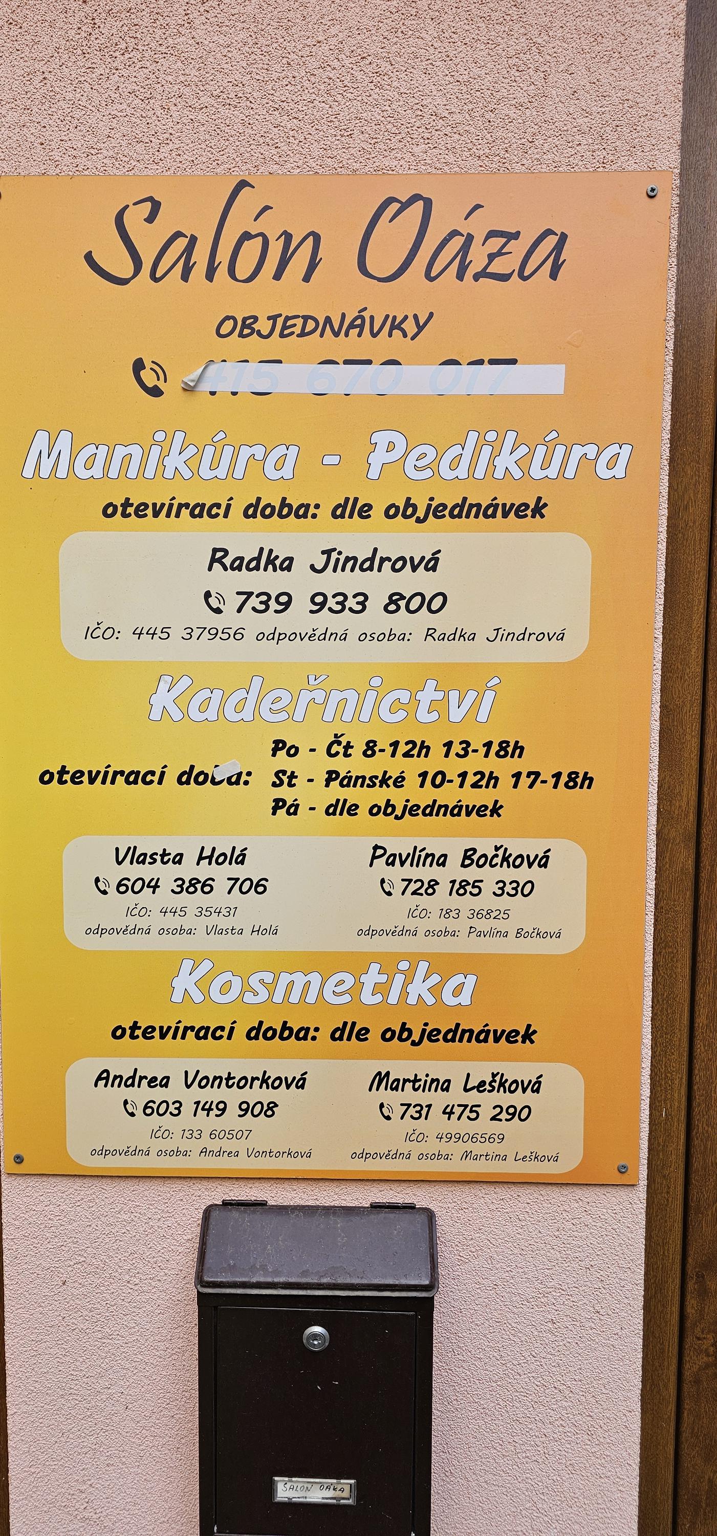 Salón Oáza Kosmetika - Martina Lešková foto 2
