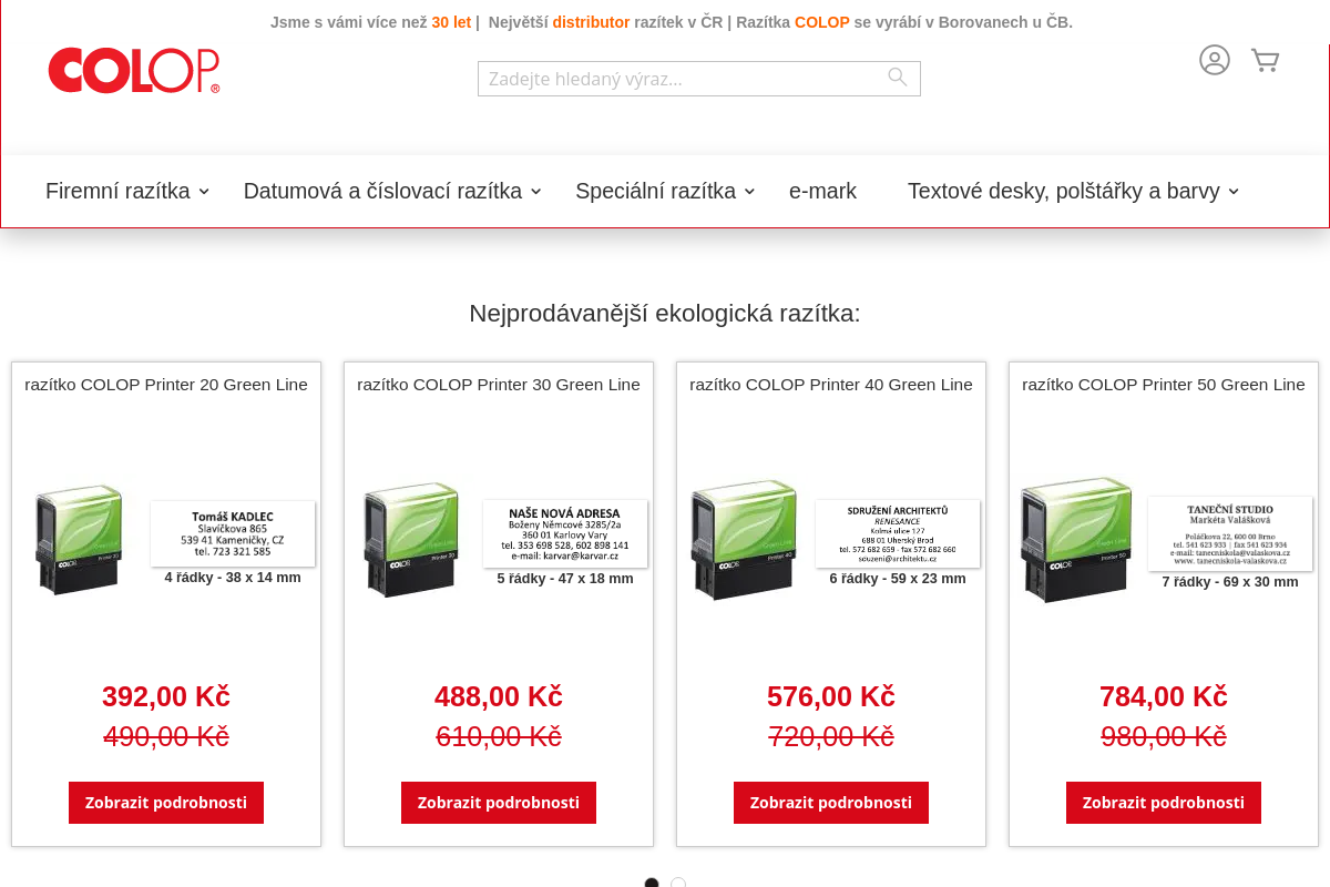 Razitkacolop.cz