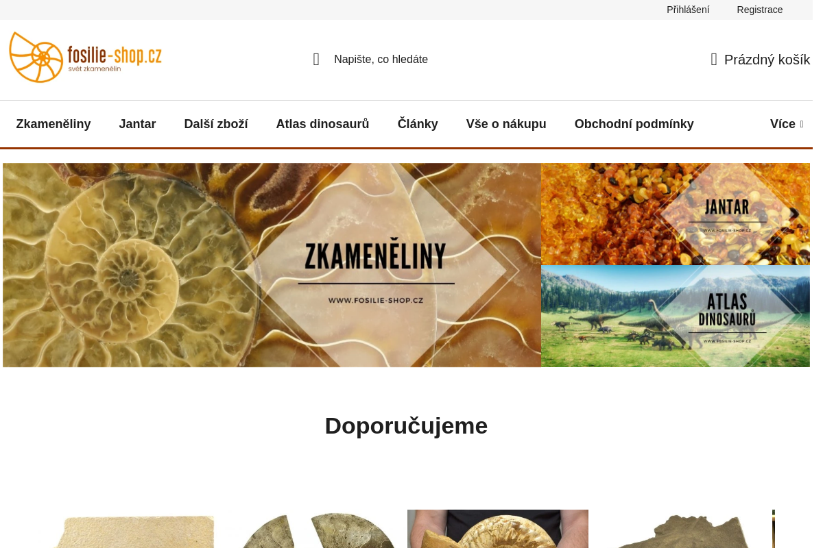 fosilie-shop.cz foto 1