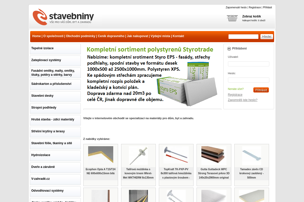E-stavebniny.cz