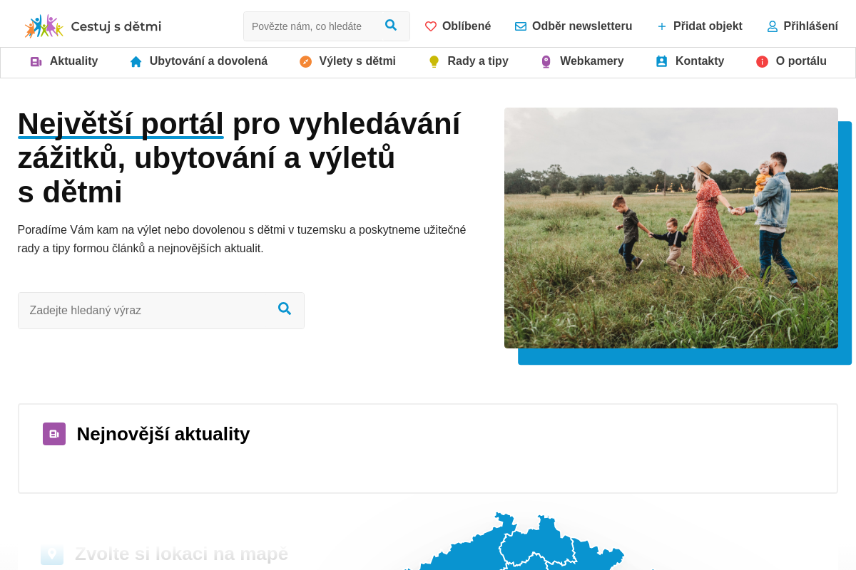 Cestuj s dětmi
