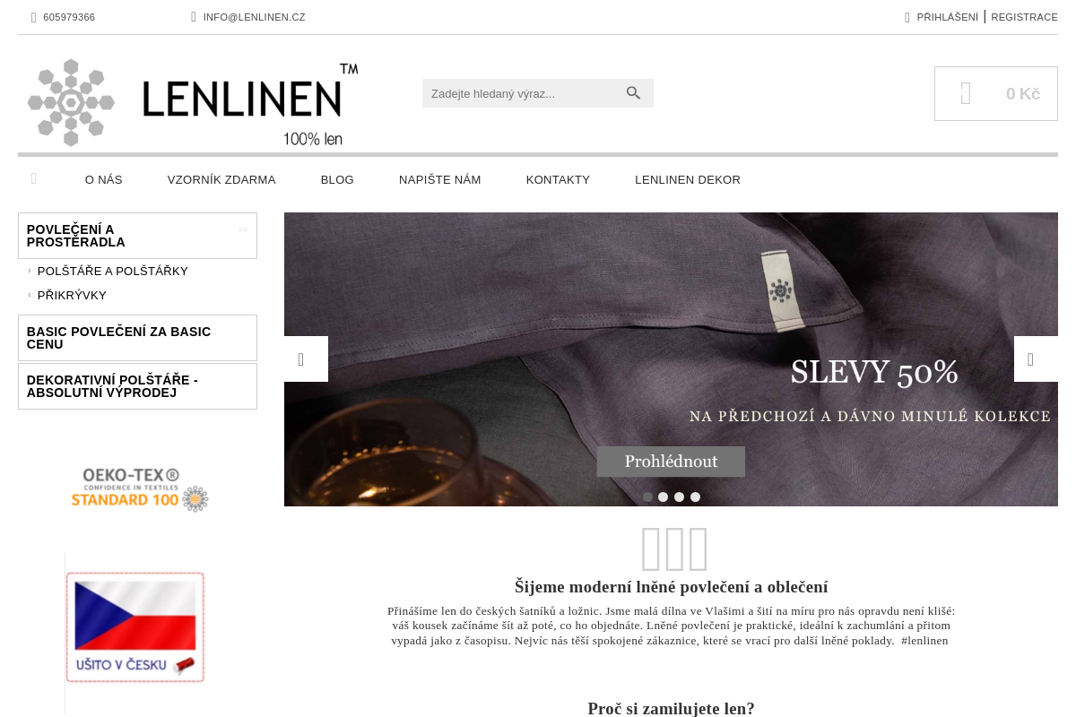 Lenlinen.cz