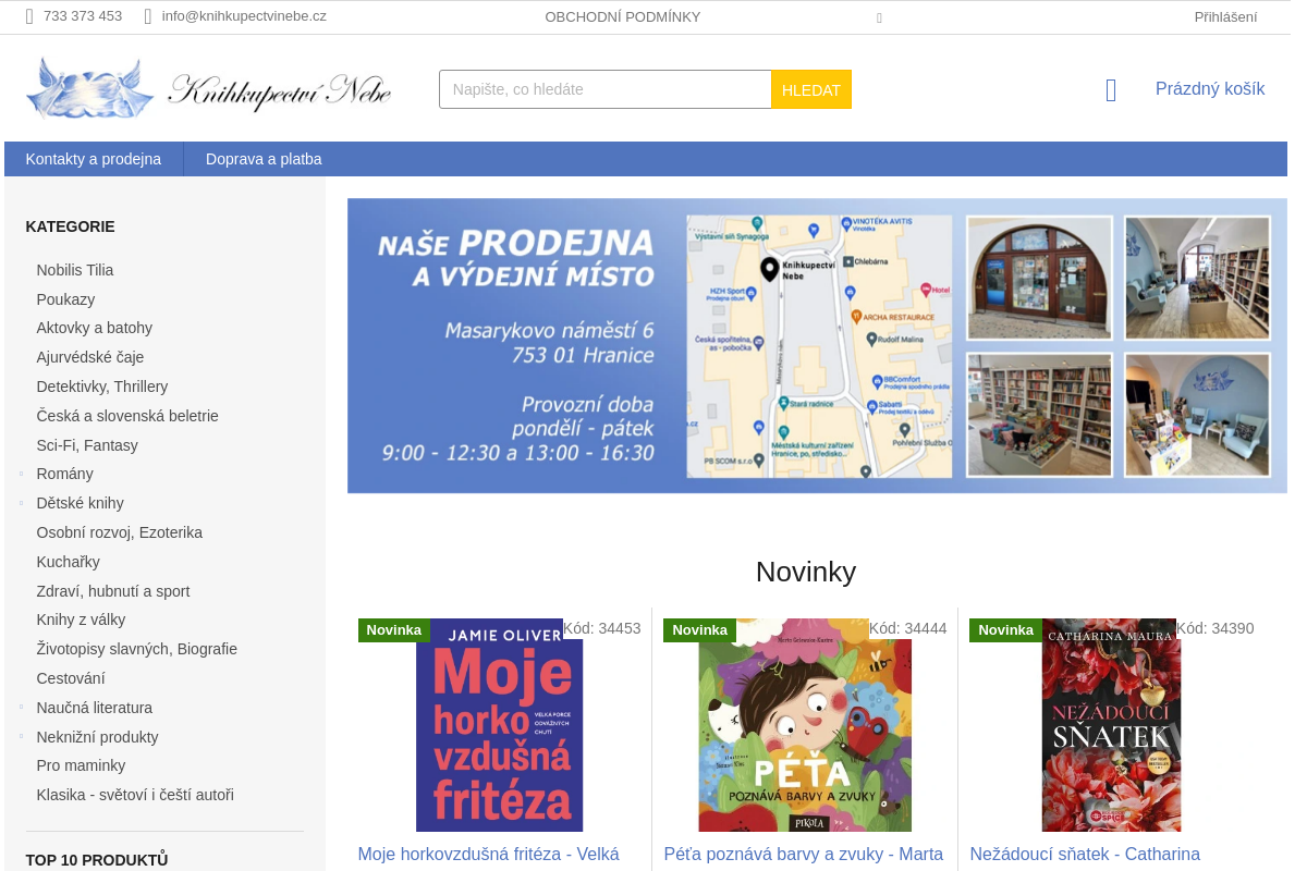 Knihkupectvinebe.cz