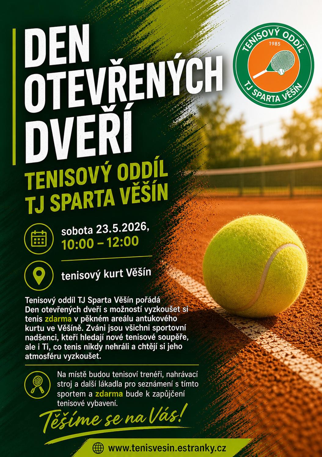 Tenisový oddíl TJ Sparta Věšín foto 1