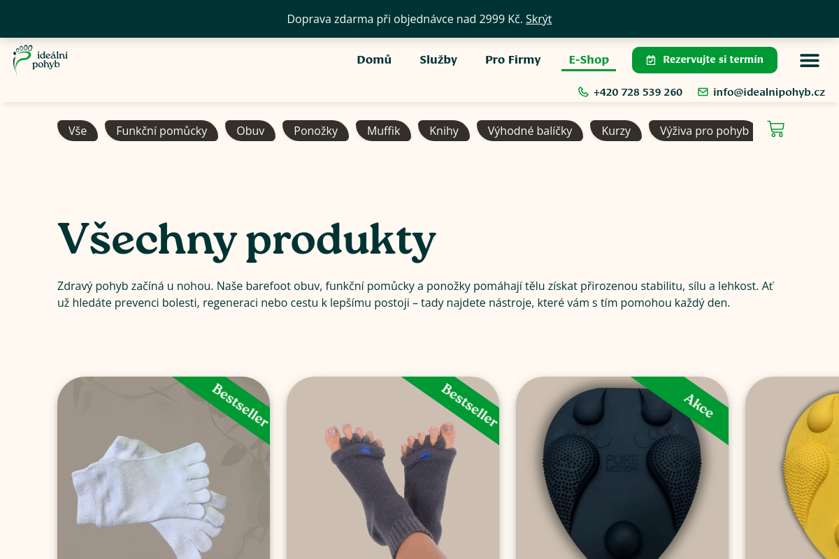 Idealnipohyb.cz/eshop