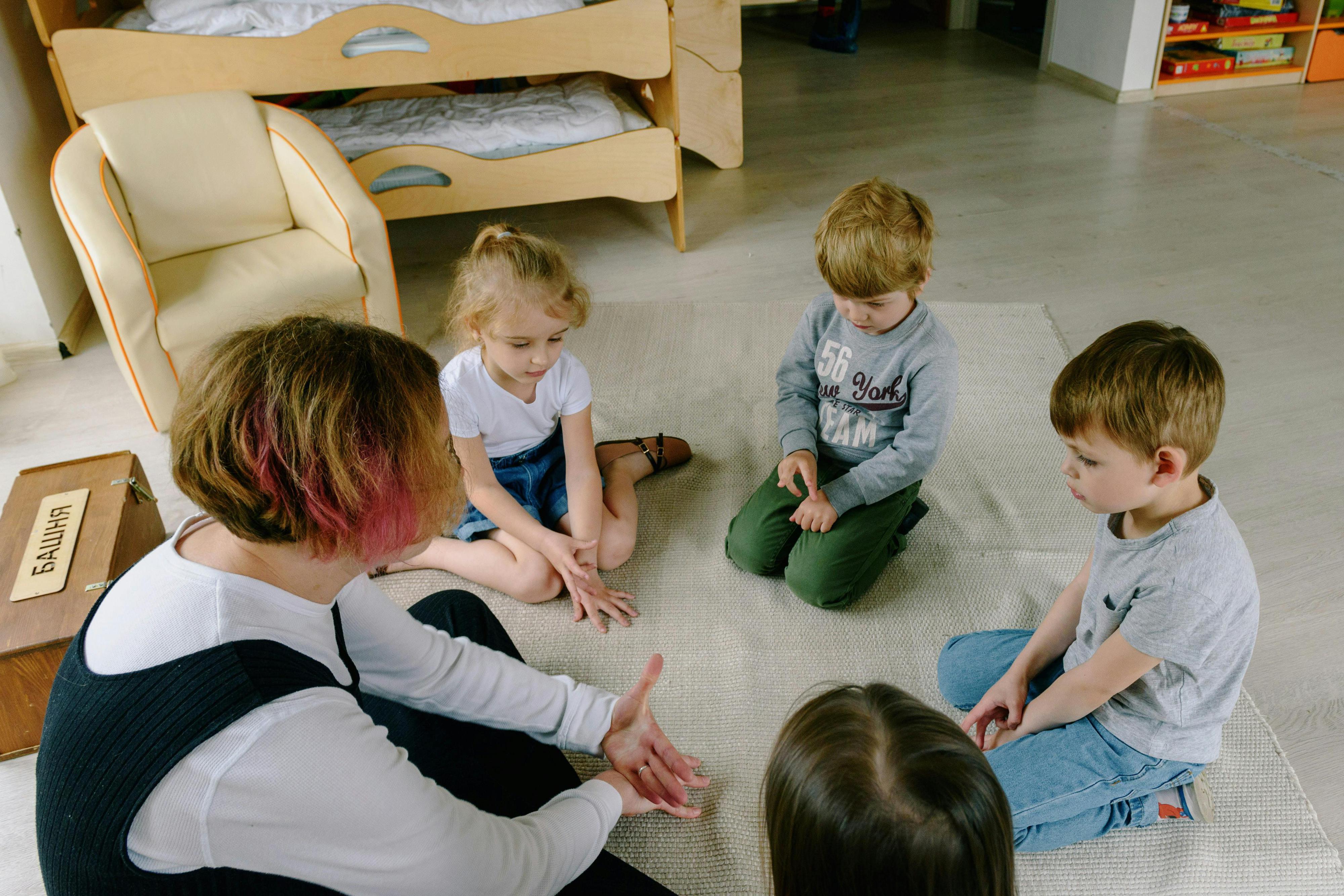 Rozdílový kurz Chůva pro děti v dětské skupině