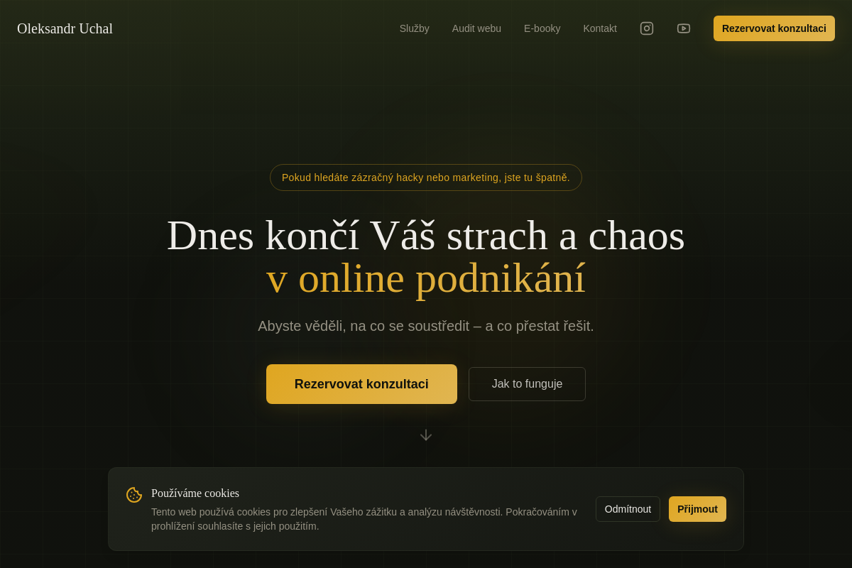 Oleksandr Uchal - online konzultant/ stratég